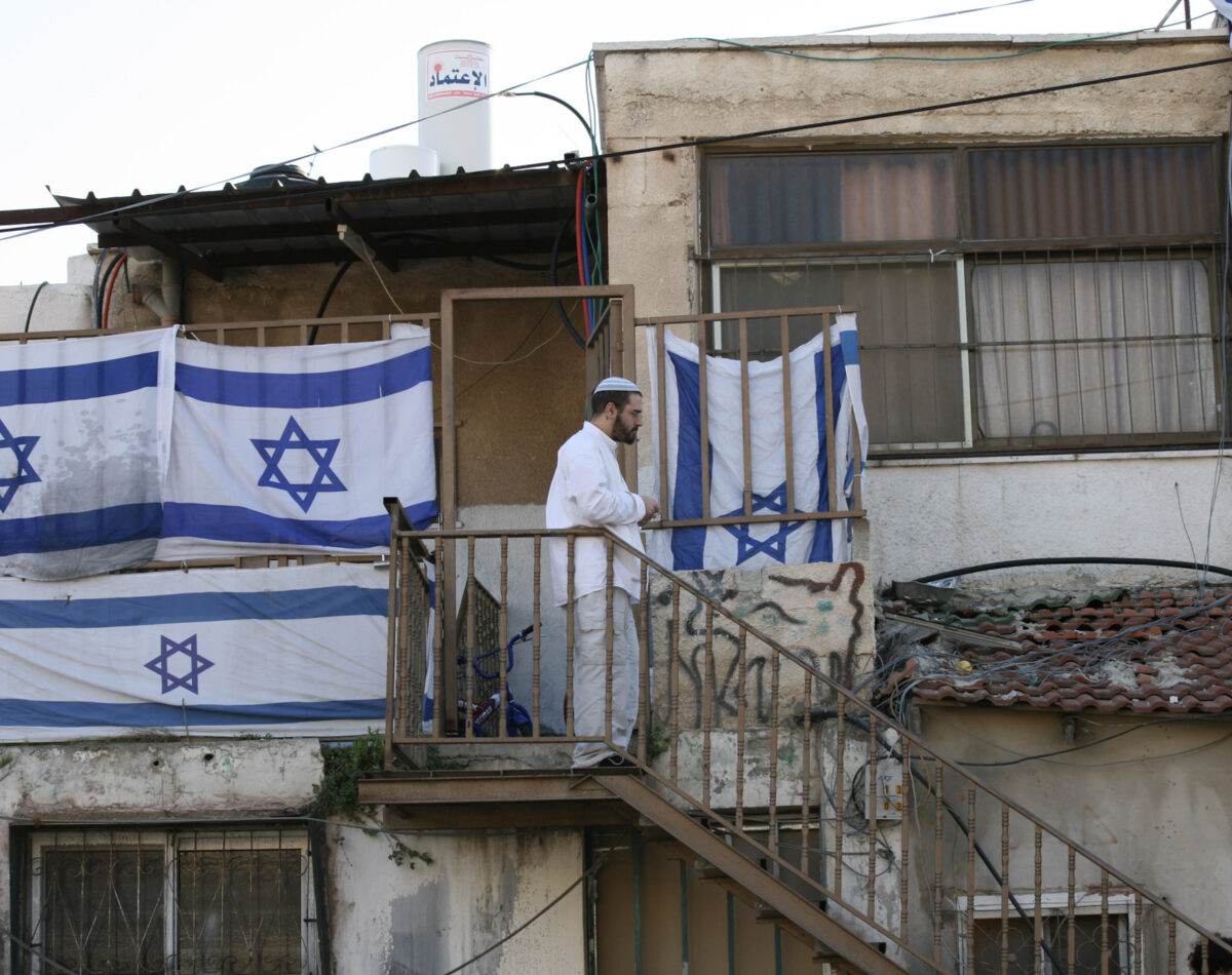 Settler in the Old City