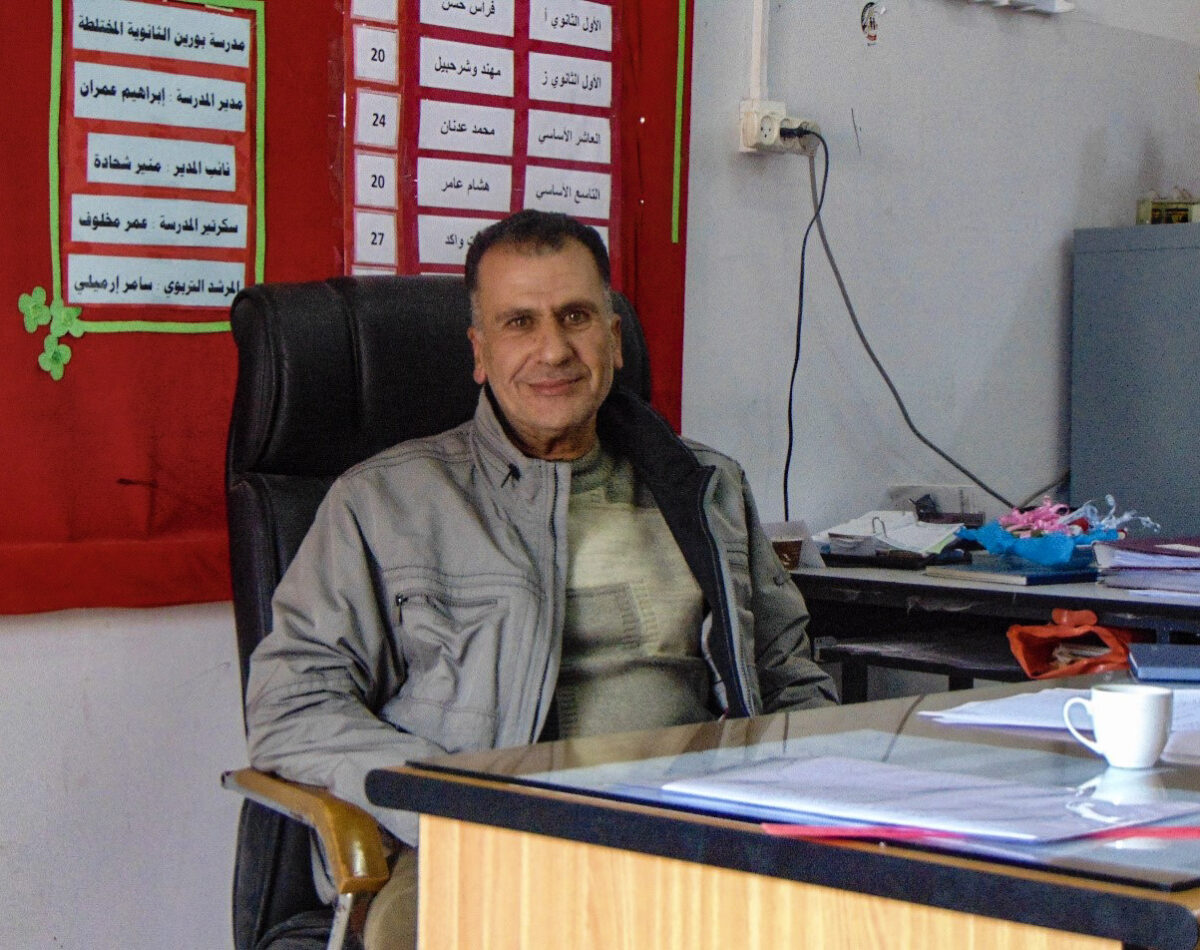 Headteacher at a school in Burin