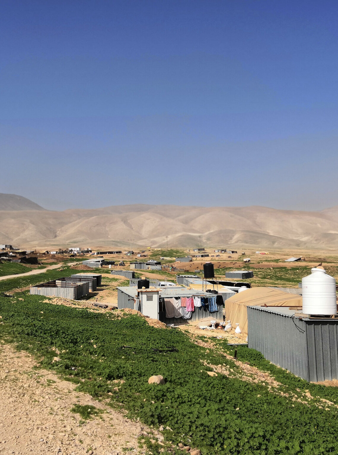 Palestinian Bedouin village
