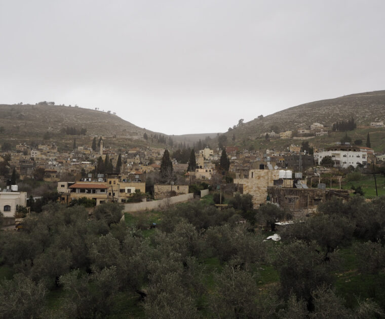 Burqa, in the occupied West Bank