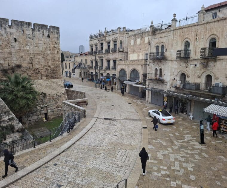 Properties at risk in the Armenian Quarter near Jaffa gate