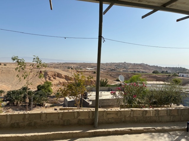 View from verandah Abu Said's house, Jericho, occupied West Bank